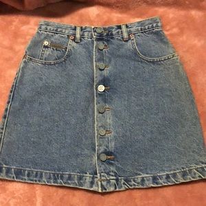 Calvin Klein Jean Skirt